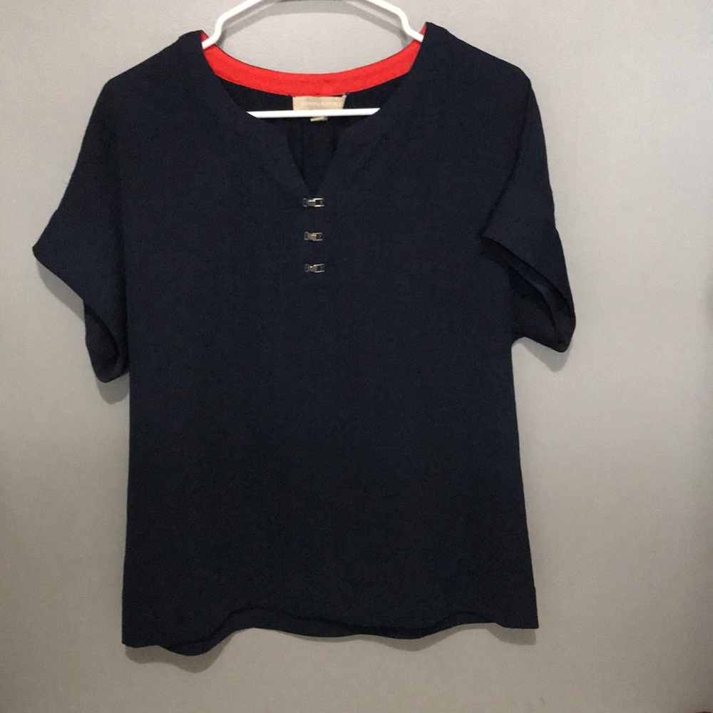 Banana Republic Navy Blouse